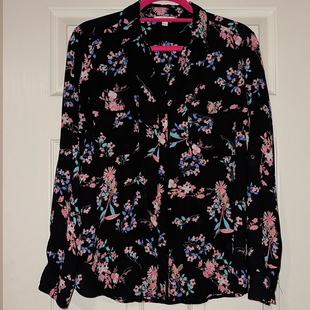 Candie’s Button Down Dress Shirt